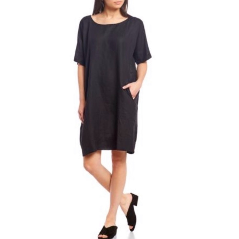 Eileen Fisher 100% Organic Linen Dress